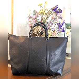 Gucci Diamante  Black Women's Tote‎ XL